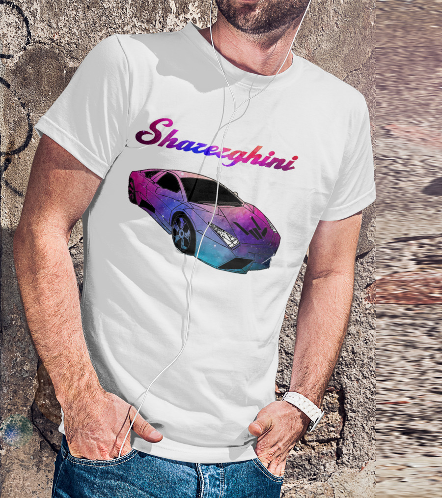 Discover Cool Kids Shazerghini Galaxy Car T-Shirt
