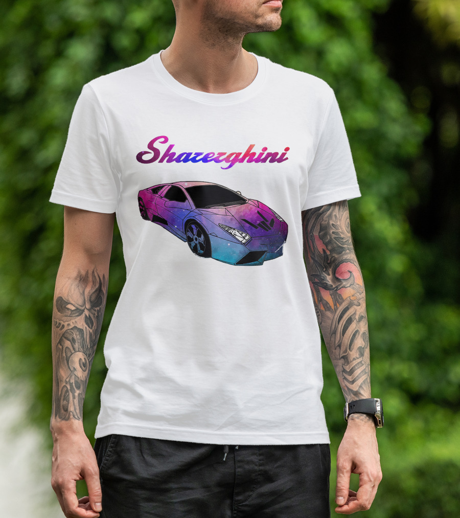 Discover Cool Kids Shazerghini Galaxy Car T-Shirt