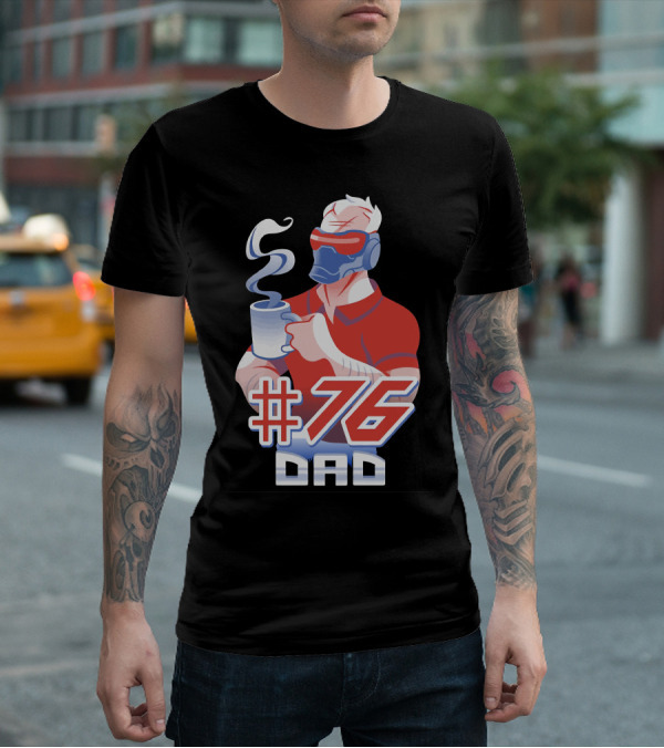 Soldier76 #76 Dad Coffee Mug Gaming T-Shirt