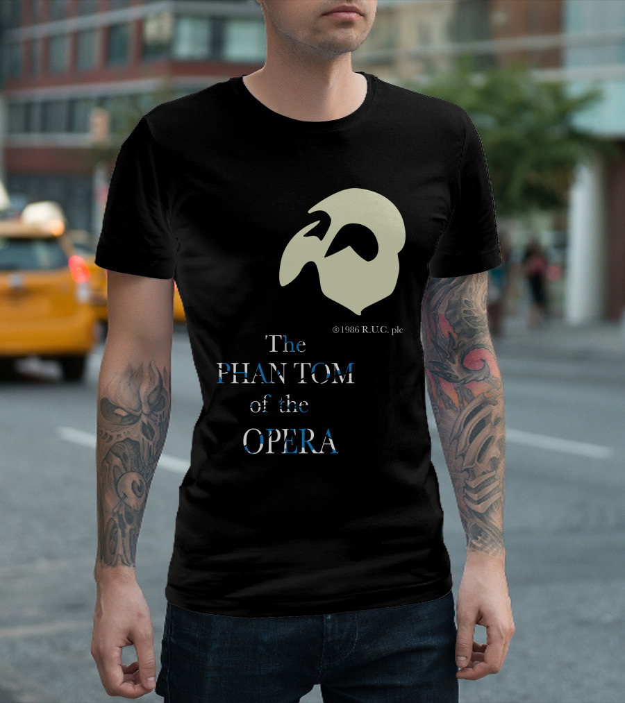 The Phantom of the Opera Vintage Local Crew 1986 R.U.C. plc T-Shirt