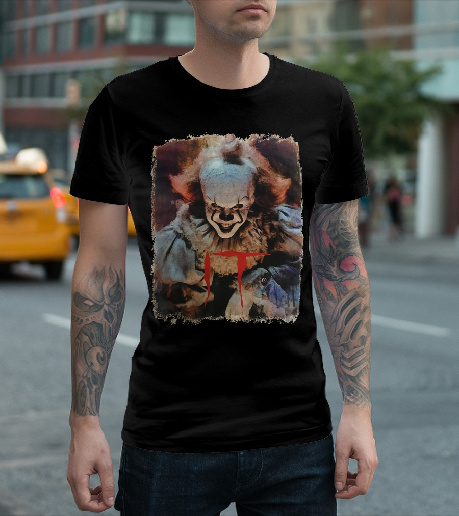 IT Pennywise Horror Clown Remake T-Shirt