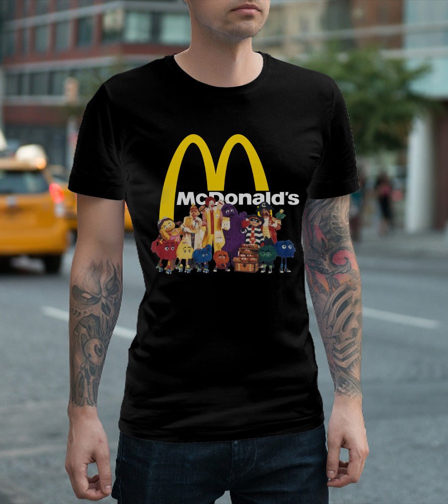 McDonald's Classic Characters Friends Group T-Shirt