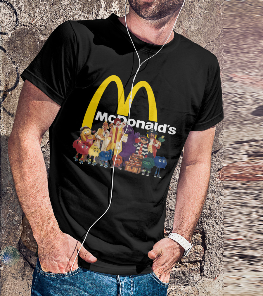 McDonald's Classic Characters Friends Group T-Shirt