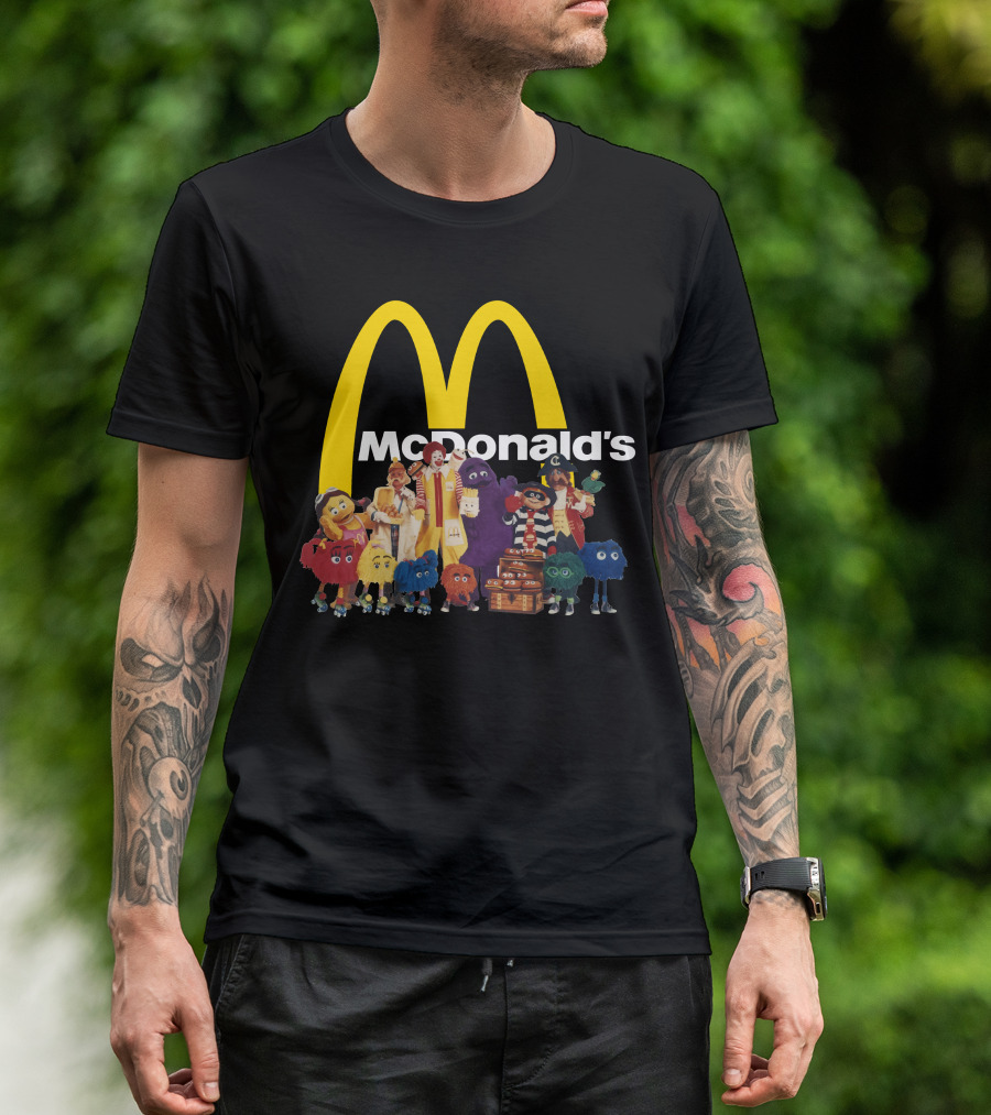 McDonald's Classic Characters Friends Group T-Shirt