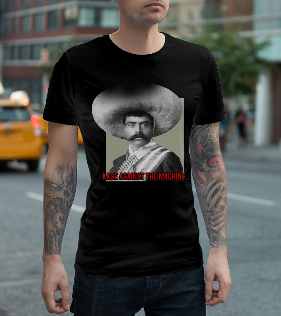 Kage Against the Machine Emiliano Zapata Giant Concert T-Shirt