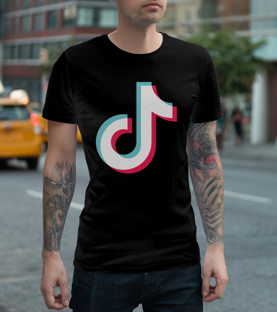 TikTok Music Note Artist T-Shirt