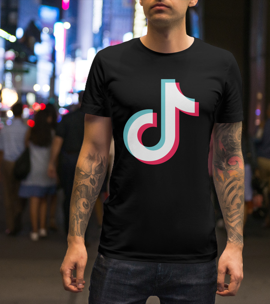 TikTok Music Note Artist T-Shirt