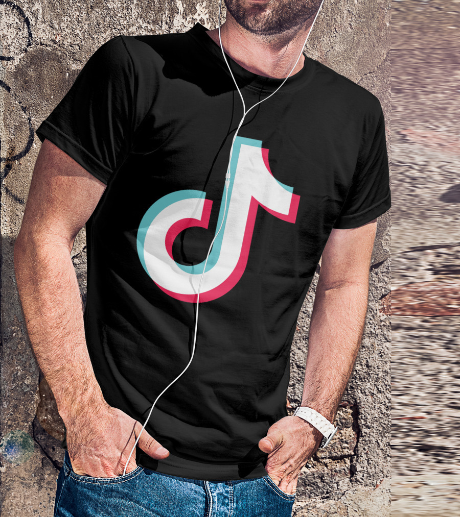 TikTok Music Note Artist T-Shirt