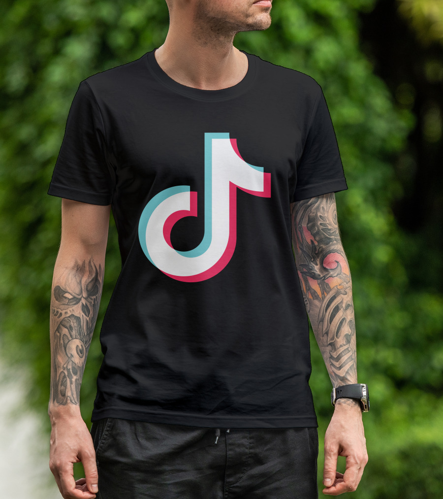 TikTok Music Note Artist T-Shirt