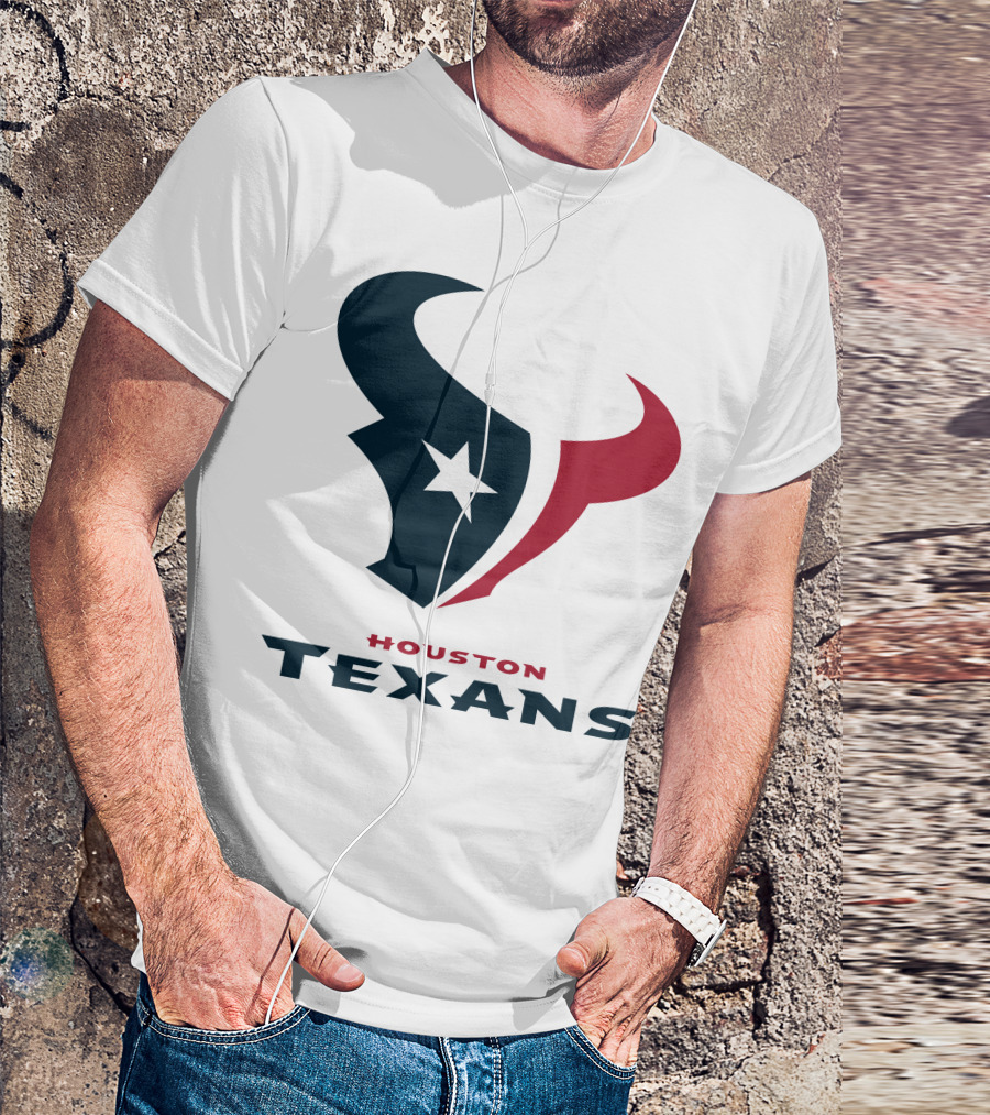 Houston Texans Team Logo For Football Fans T-Shirt