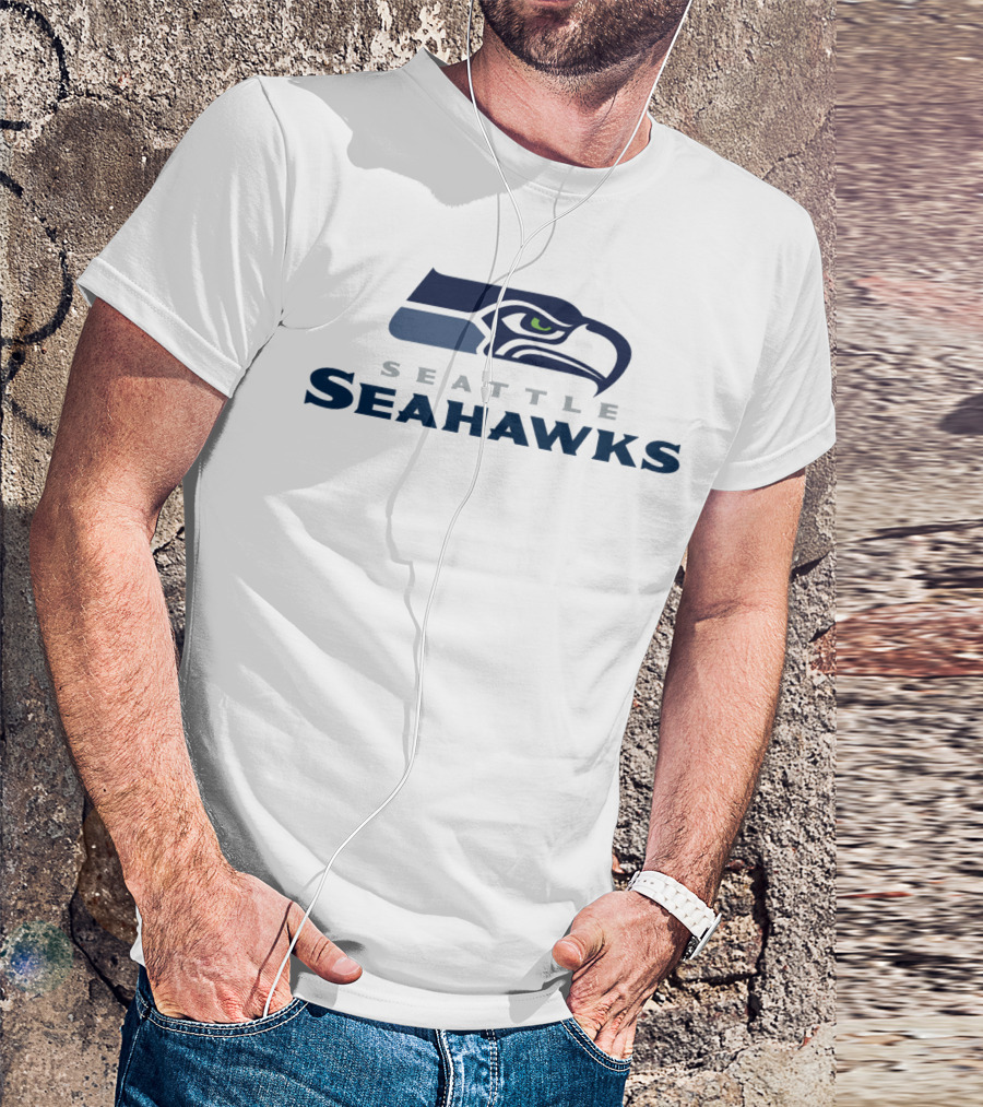 Seattle Seahawks Football Team Logo For Fans T-Shirt