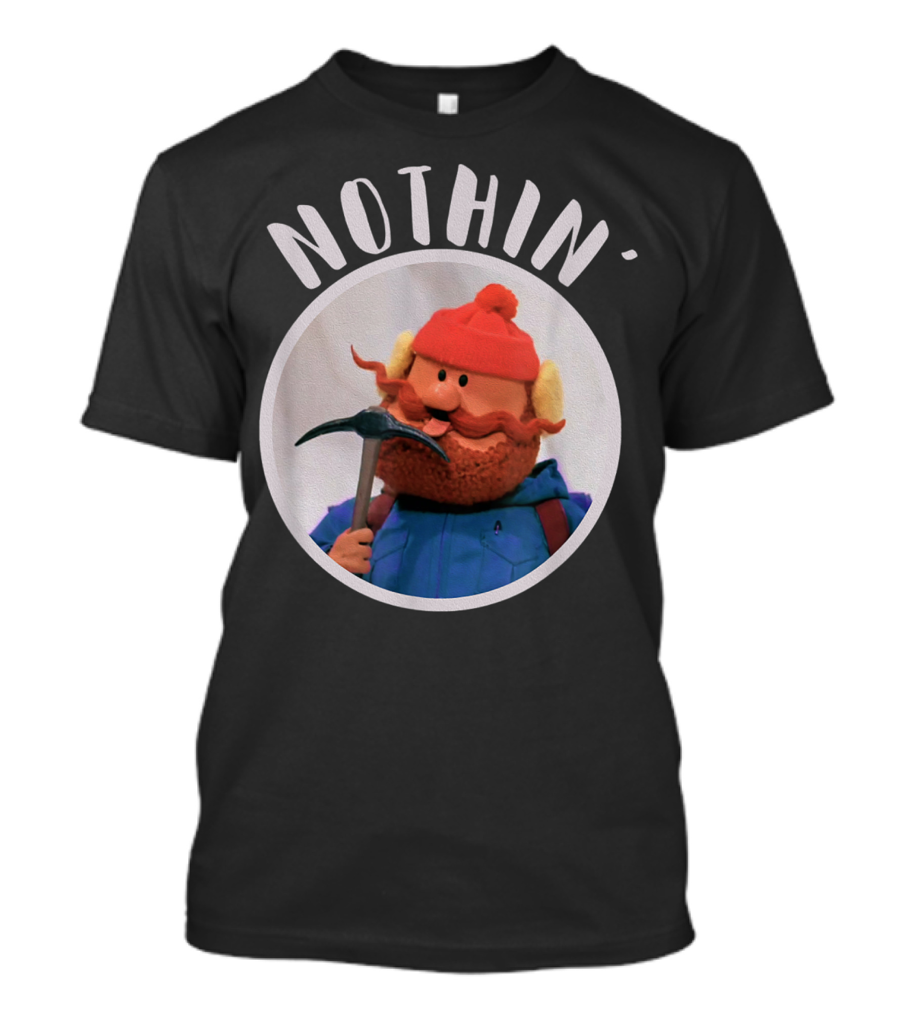 Christmas Special Nothin' Cornelius Of The Yukon Pickaxe Red Beanie T-Shirt