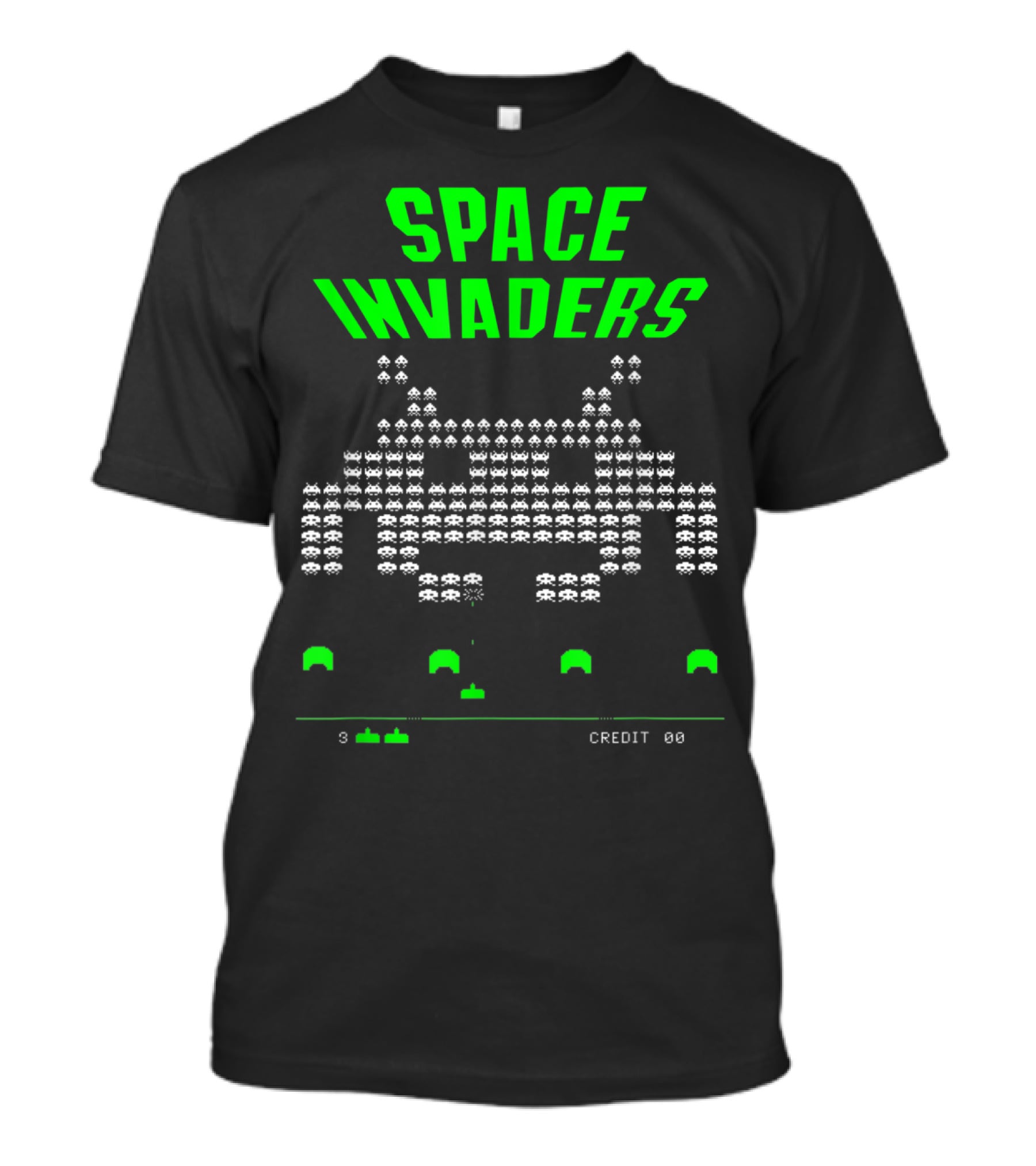 Space Invaders Arcade 80s Video Game Alien Retro T-Shirt
