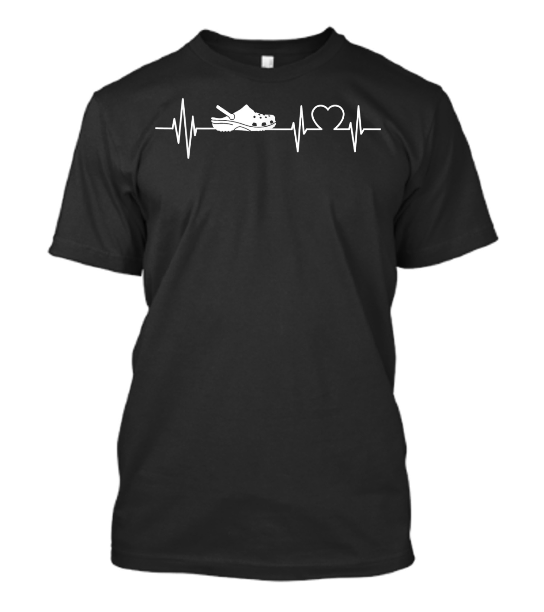 Croc Heartbeat Love Pulse T-Shirt