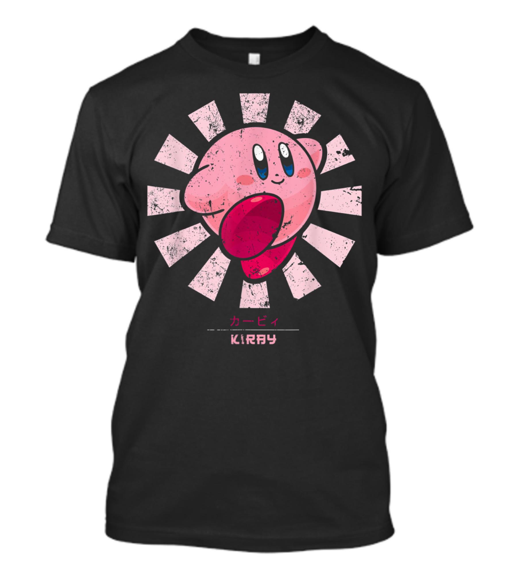 Kirby KIRBY Retro Style Burst T-Shirt