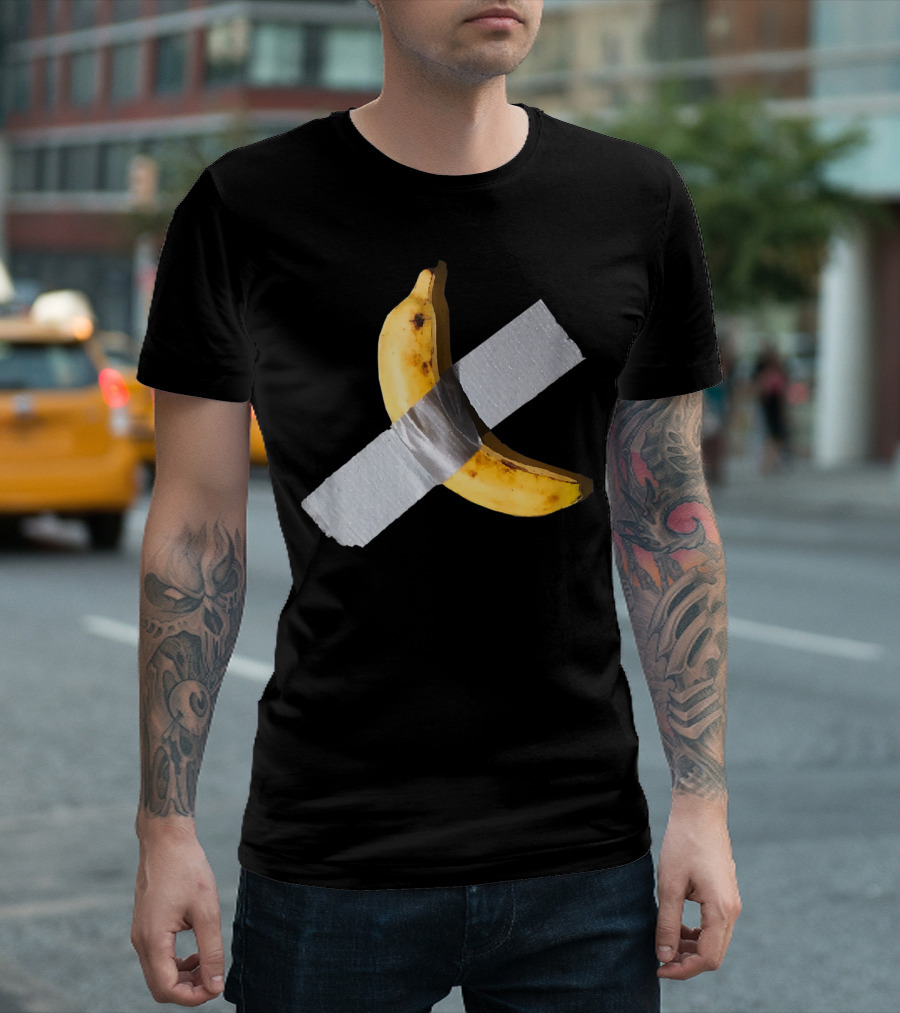 The Banana Duct Tape Crossover Joke T-Shirt