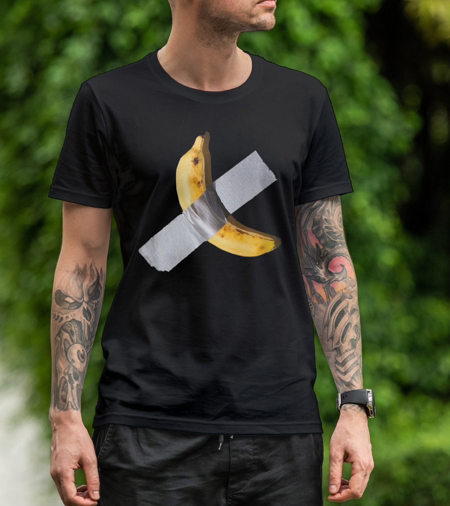 The Banana Duct Tape Crossover Joke T-Shirt