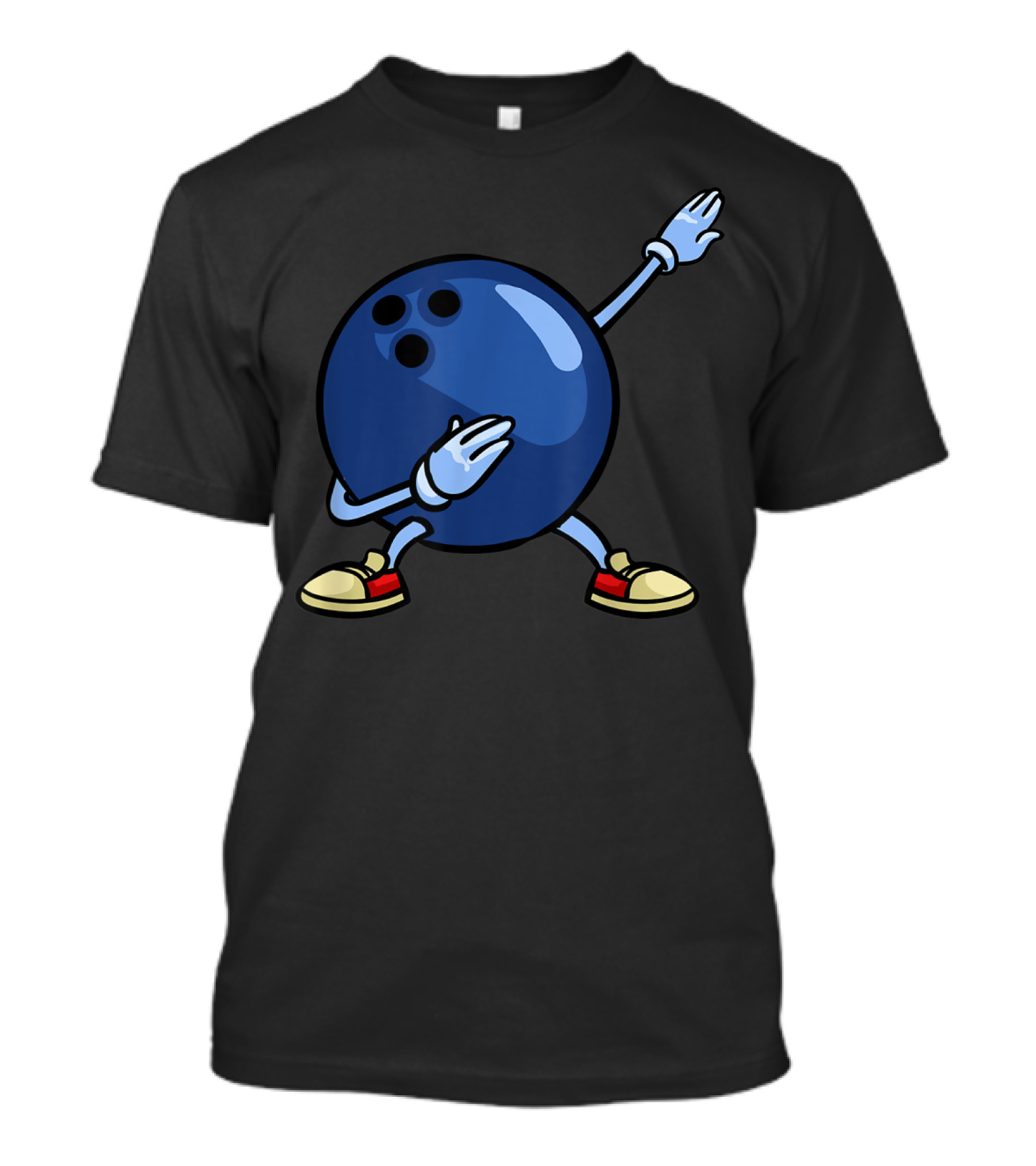 Bowling Ball Dab Youth Alley Pin Mom T-Shirt