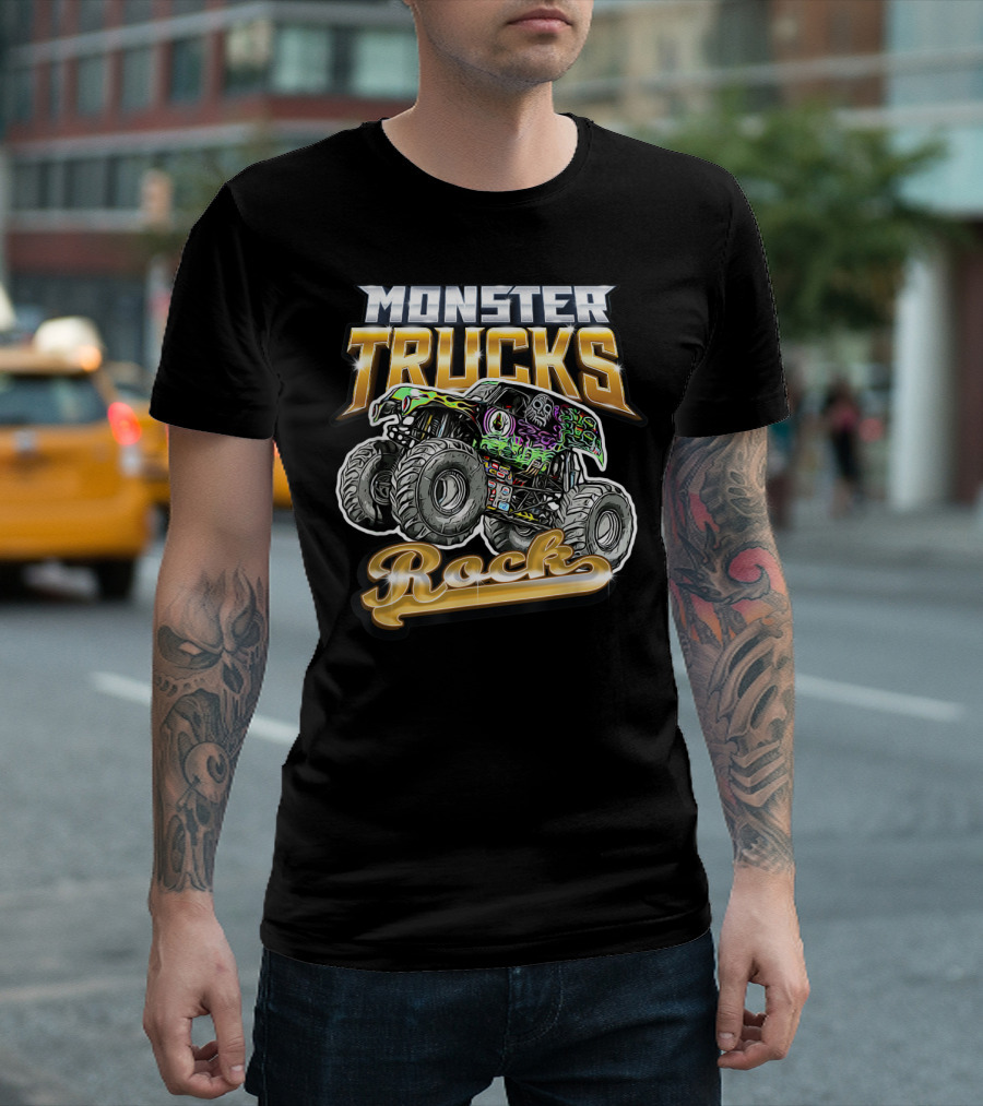 Monster Trucks Rock T-Shirt