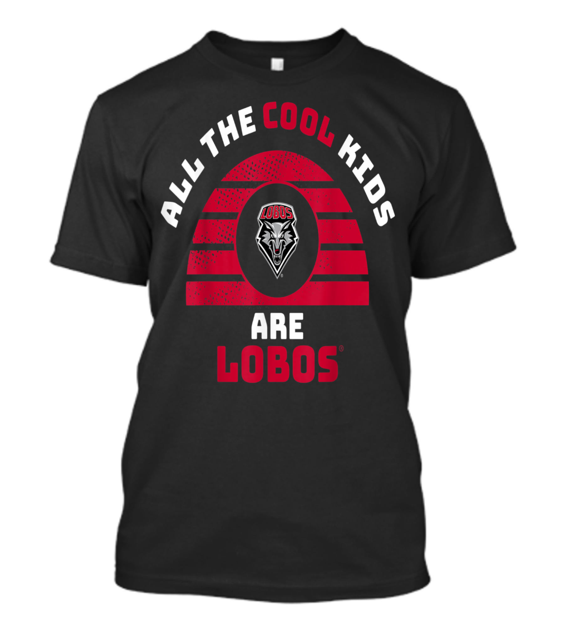 All The Cool Kids Are New Mexico Lobos Mascot T-Shirt