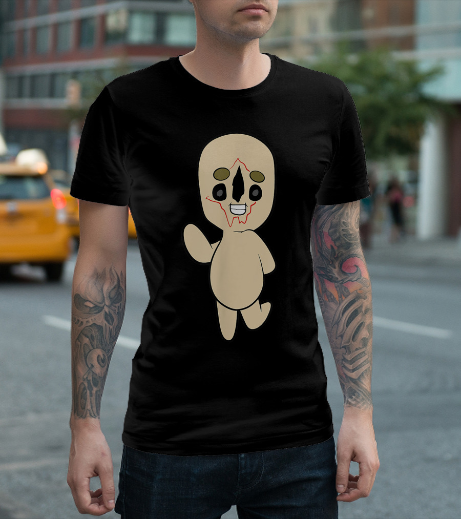 SCP 173 Secure Contain Protect Monster Peanut Cute Cartoon Character T-Shirt