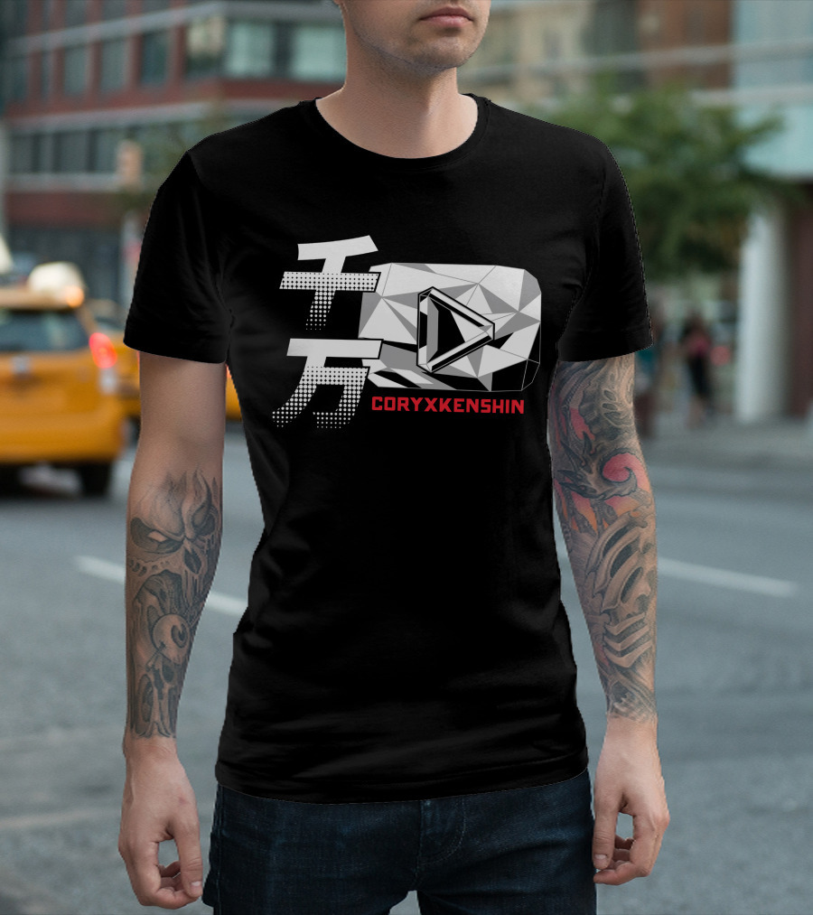 Coryxkenshin Diamond Play Button Logo T-Shirt