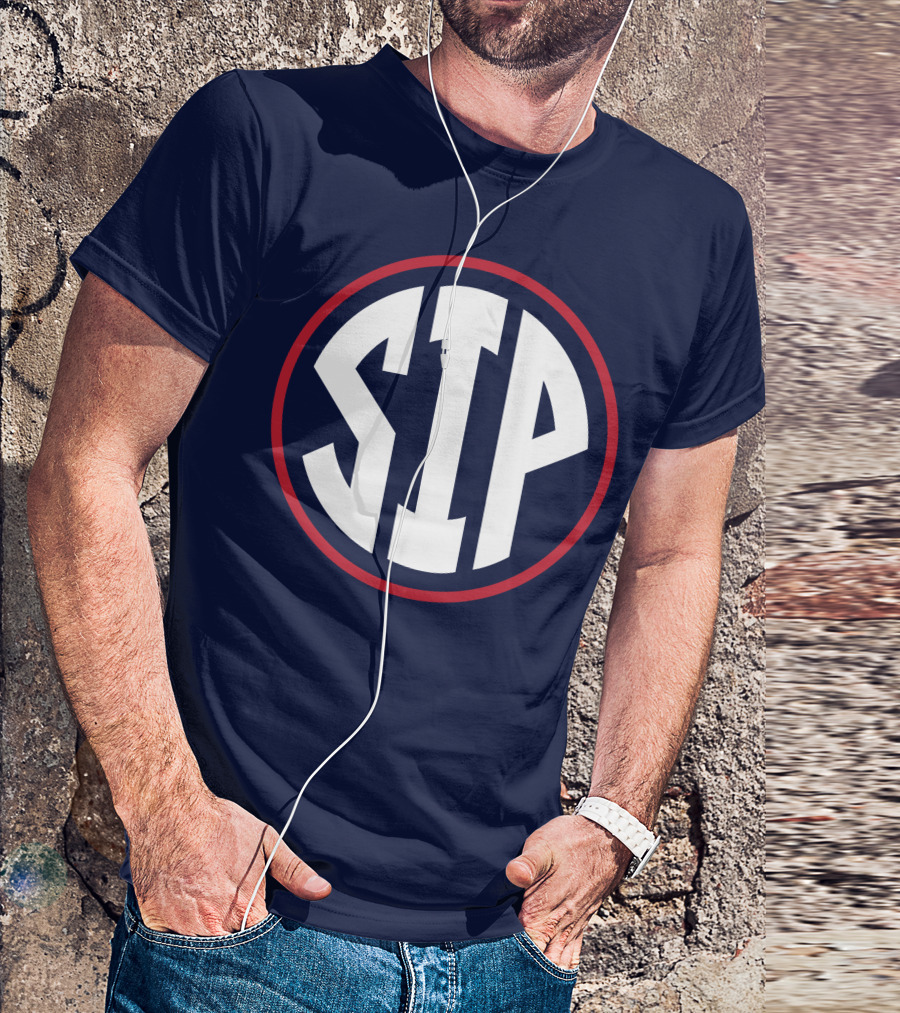 Ole Miss SIP Circle SEC-Inspired T-Shirt