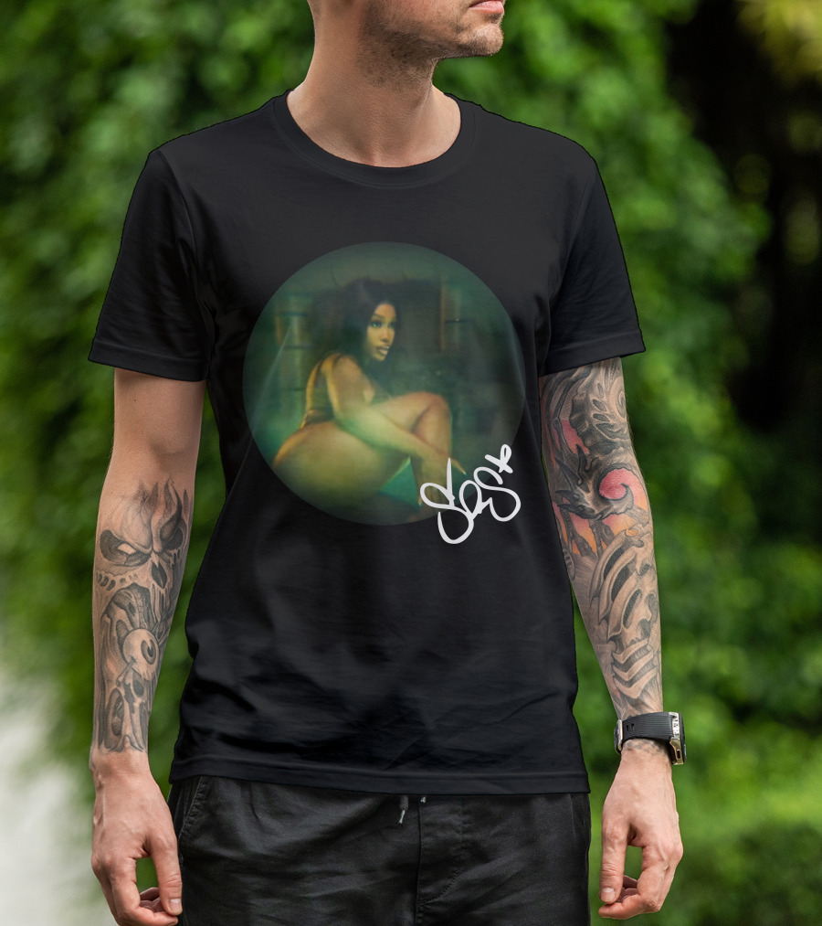 SZA SOS Rounded Dark T-Shirt