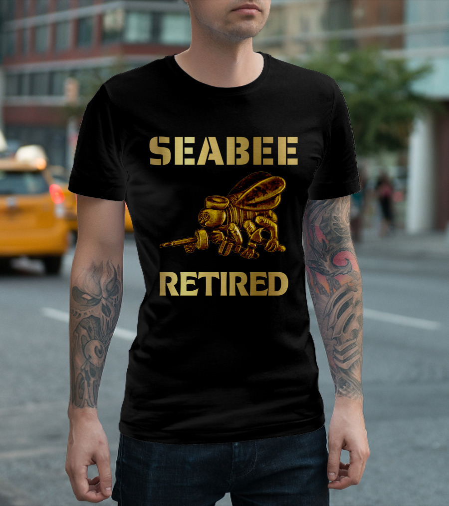 Seabee Retired T-Shirt