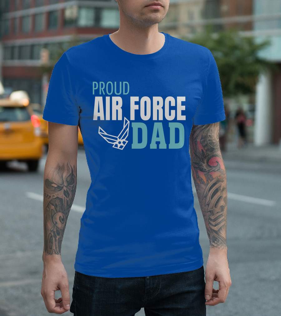 Proud Air Force Dad T-Shirt