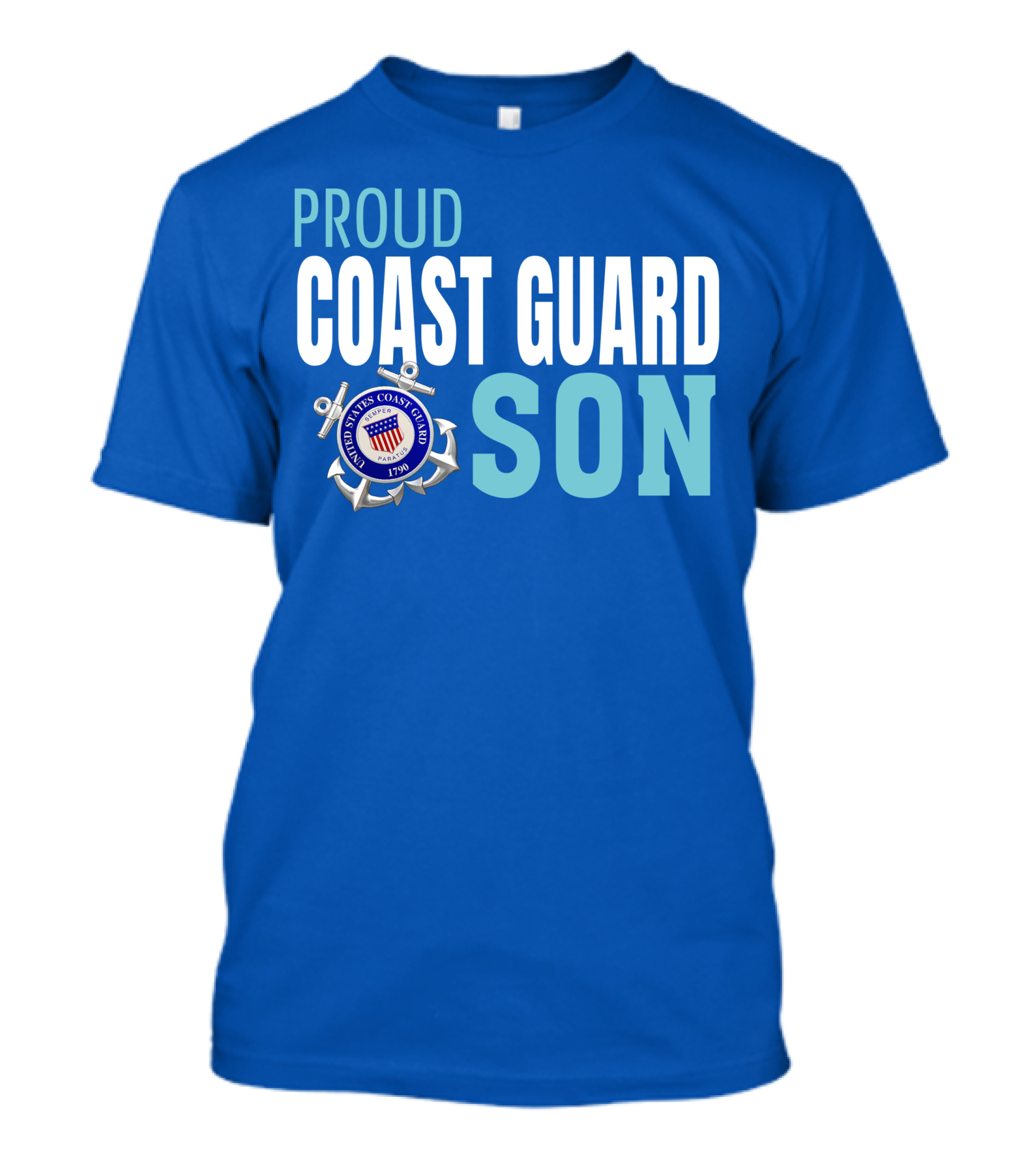 Proud Coast Guard Son United States Coast Guard 1790 T-Shirt