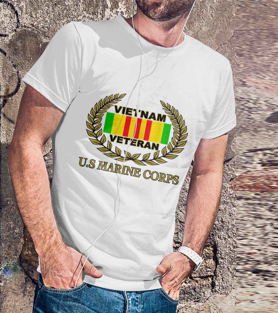 Vietnam Veteran U.s. Marine Corps T-Shirt