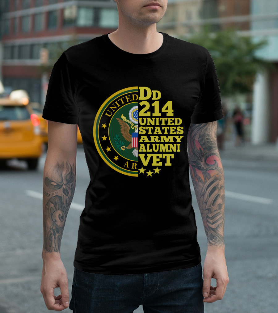United States Army Alumni Vet Dd 214 T-Shirt