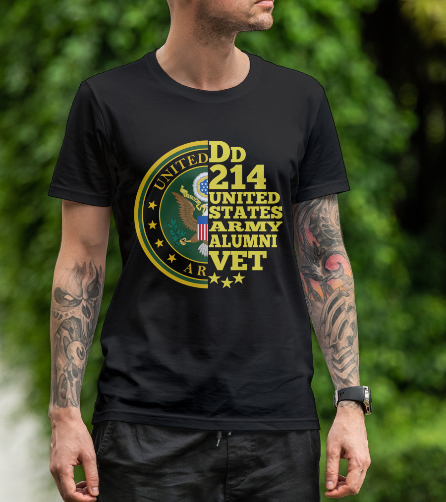 United States Army Alumni Vet Dd 214 T-Shirt