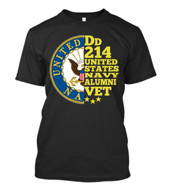 Dd 214 United States Navy Alumni Vet T-Shirt