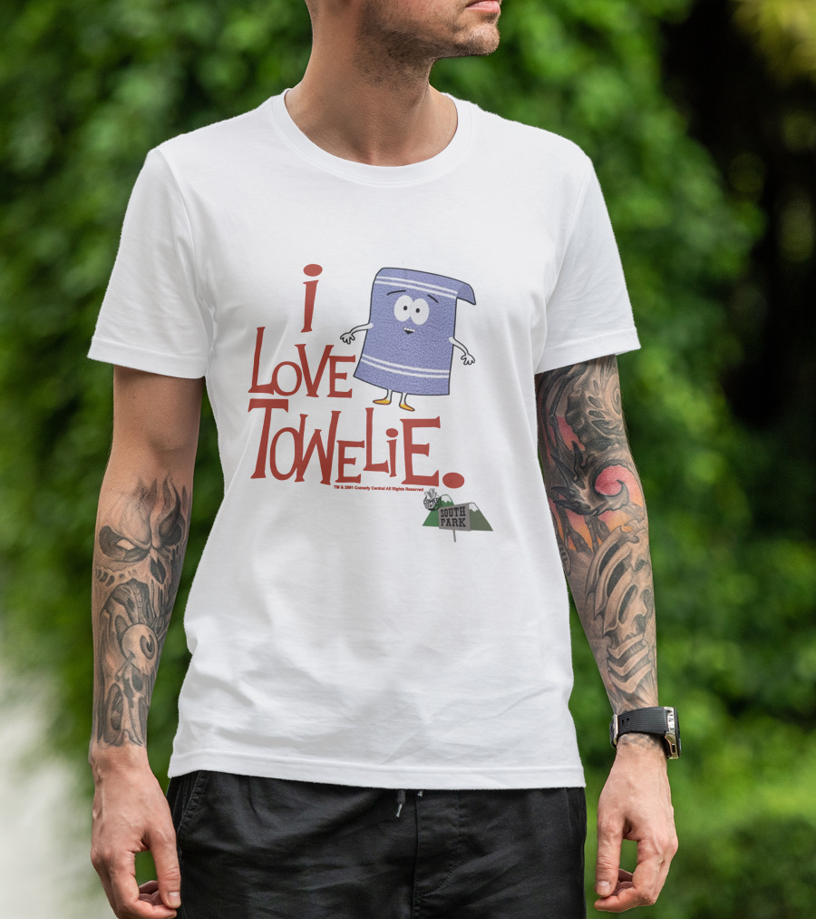 I Love Towelie South Park Official Merchandise T-Shirt
