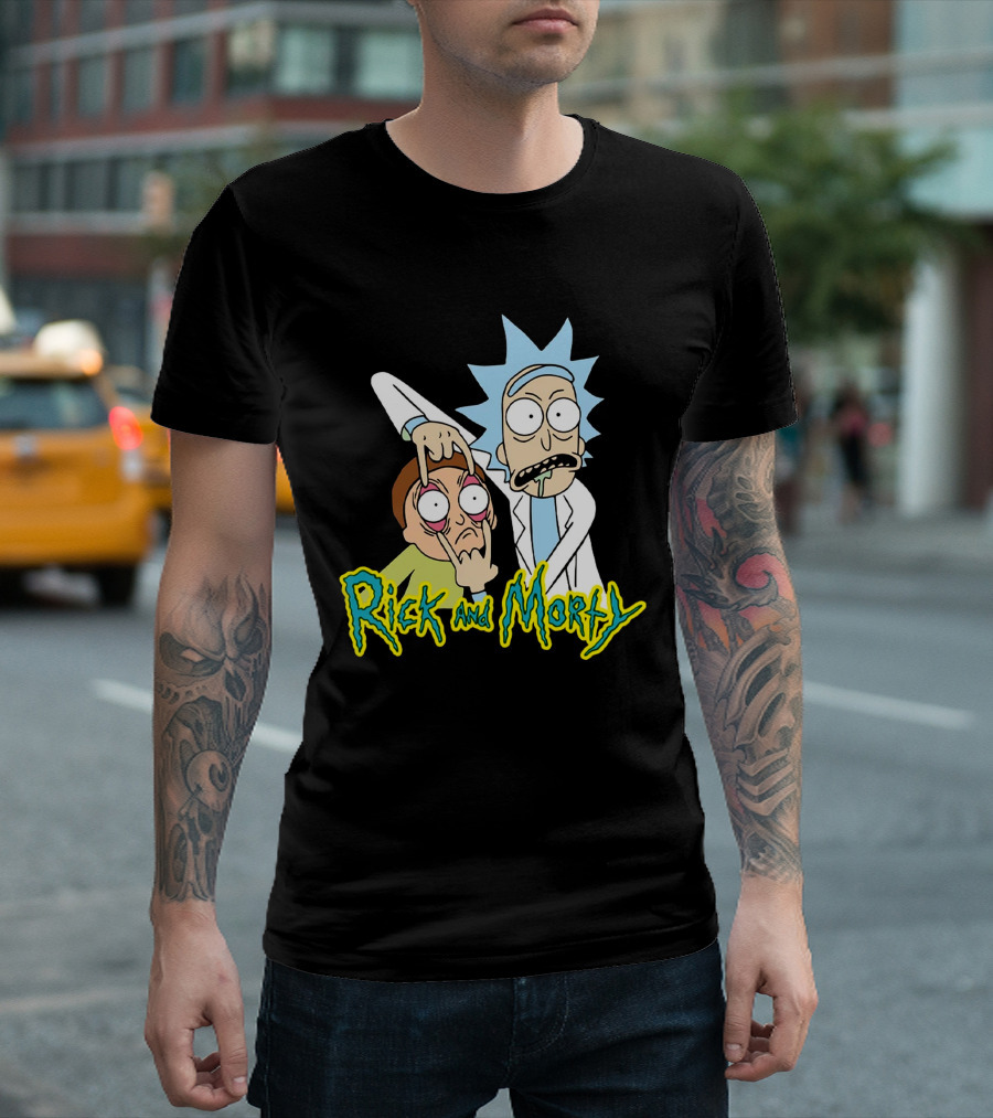Rick And Morty Rickandmortystuff Merch T-Shirt