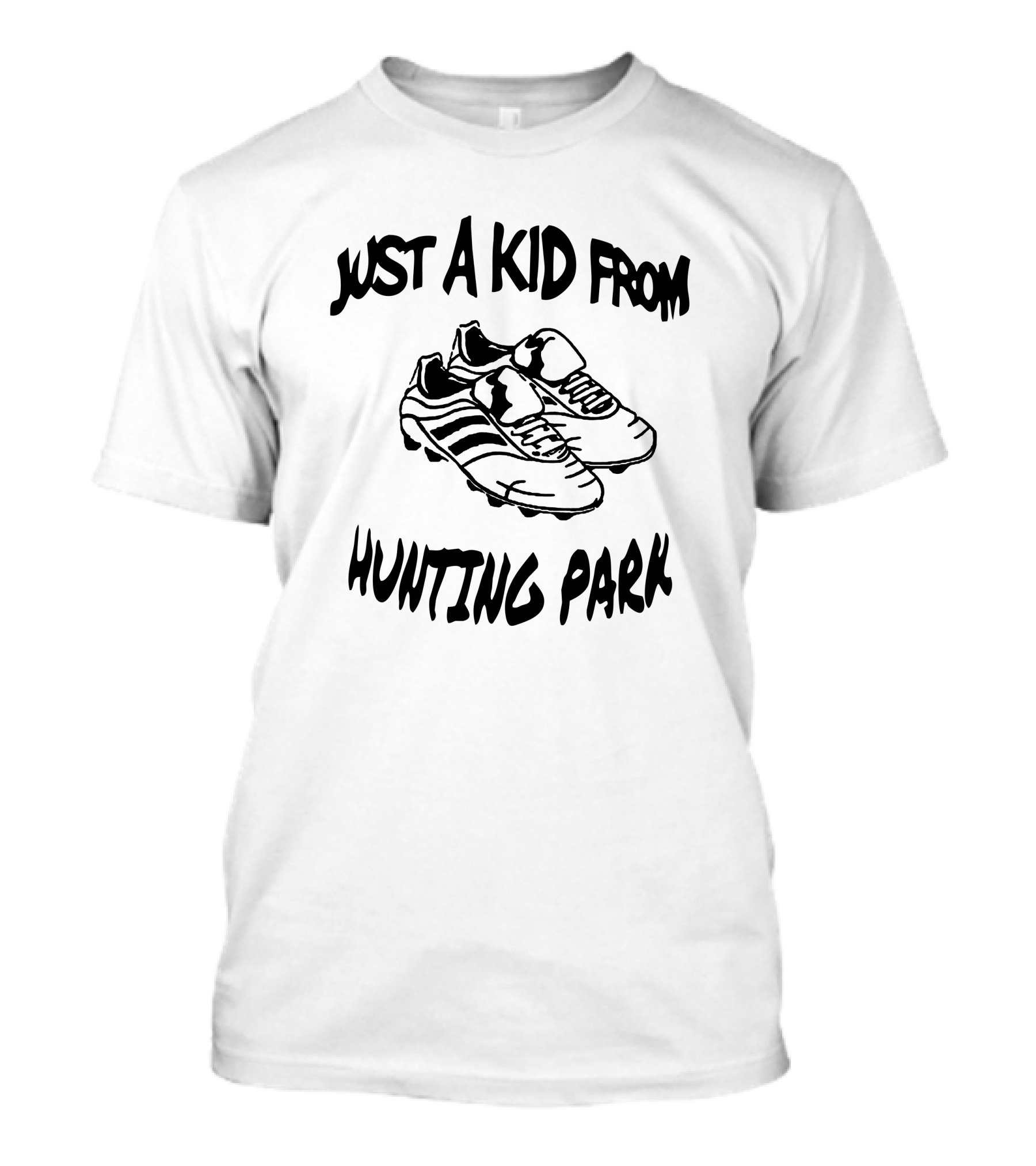 Just A Kid From Hunting Park Soccer Cleats T-Shirt