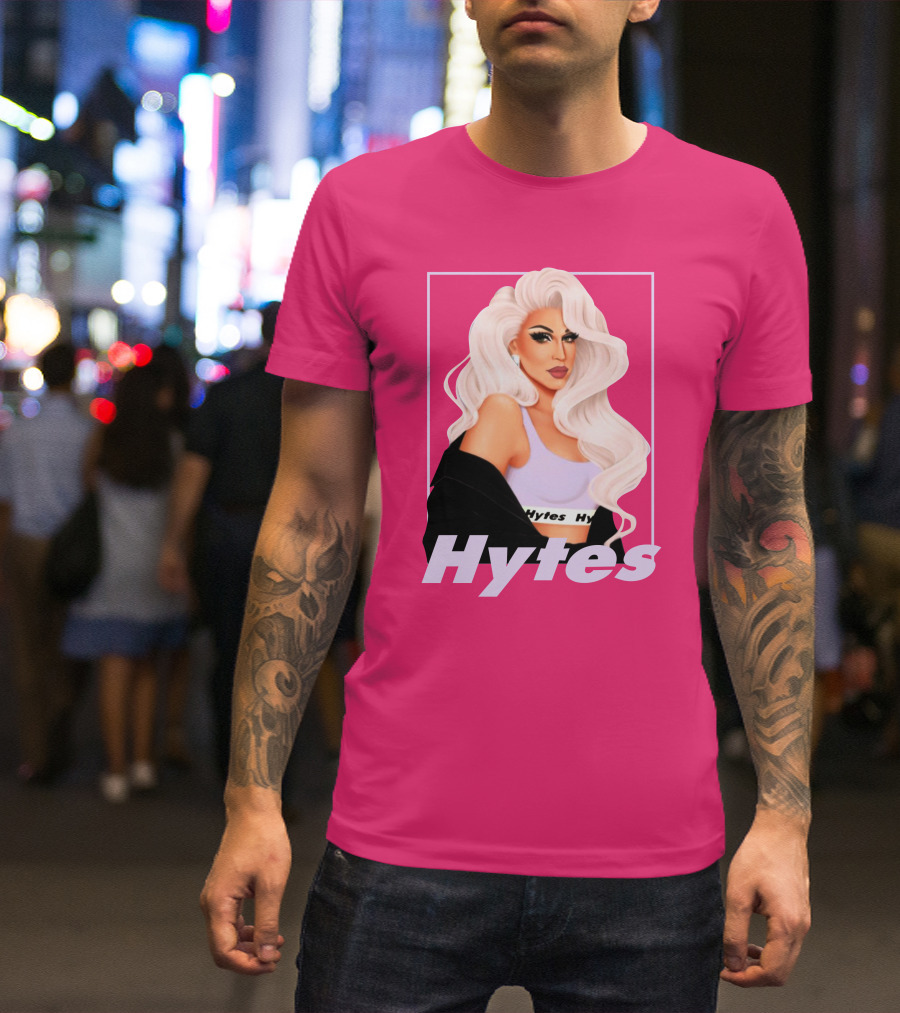 Hytes Brooke Lynn Hytes Glamorous Pink T-Shirt