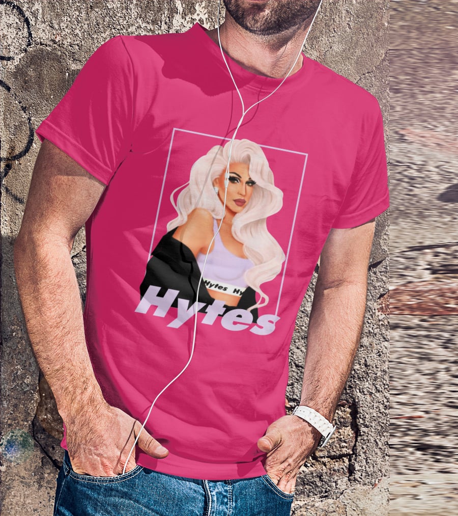 Hytes Brooke Lynn Hytes Glamorous Pink T-Shirt