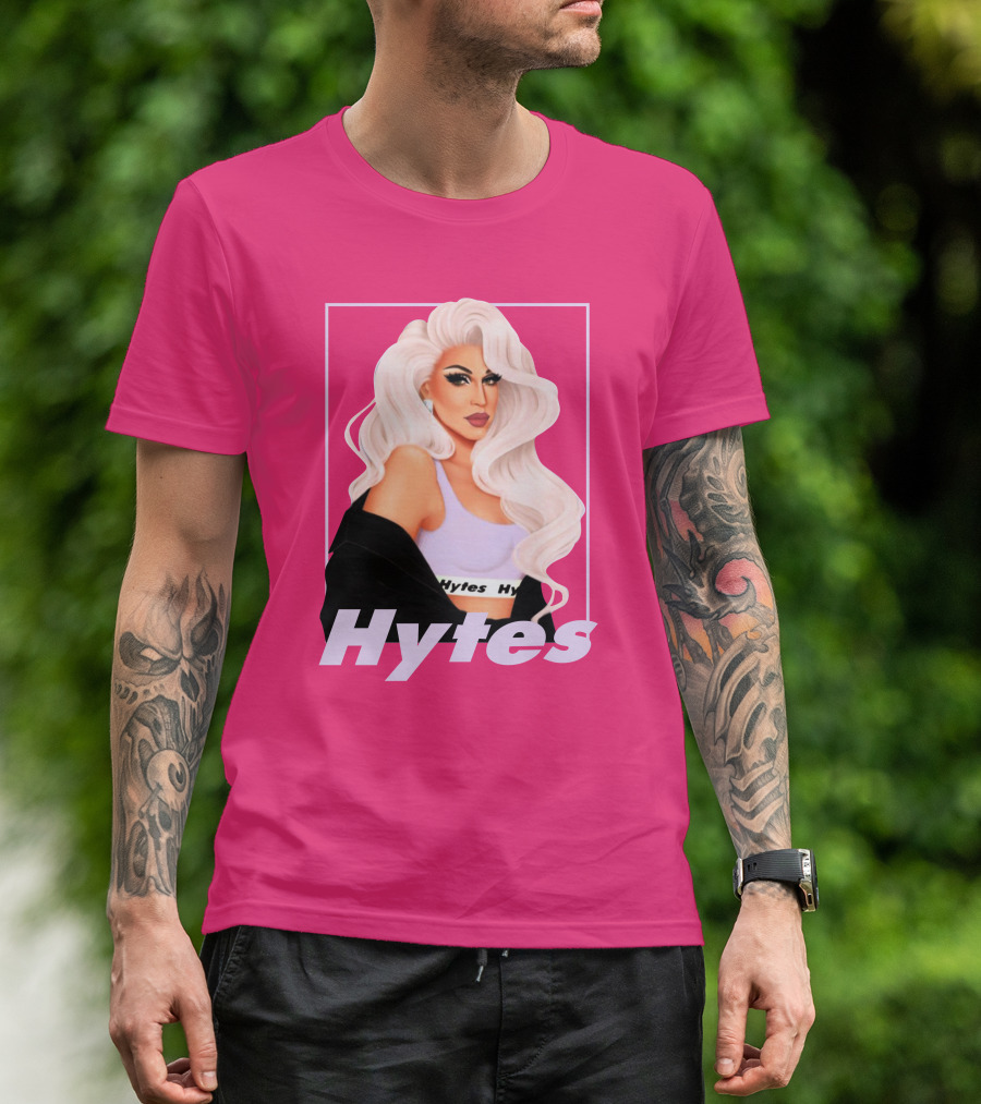 Hytes Brooke Lynn Hytes Glamorous Pink T-Shirt