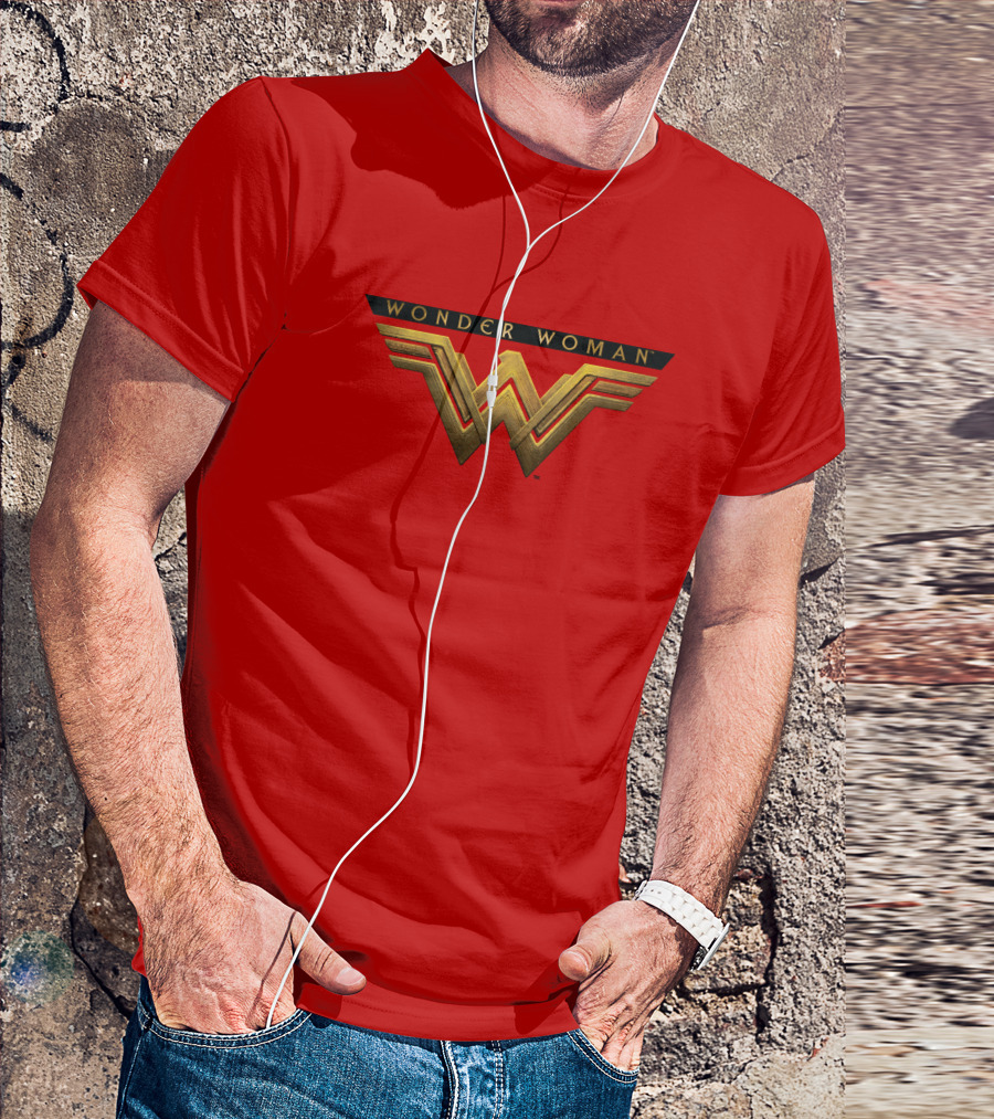 Wonder Woman Gold Emblem T-Shirt