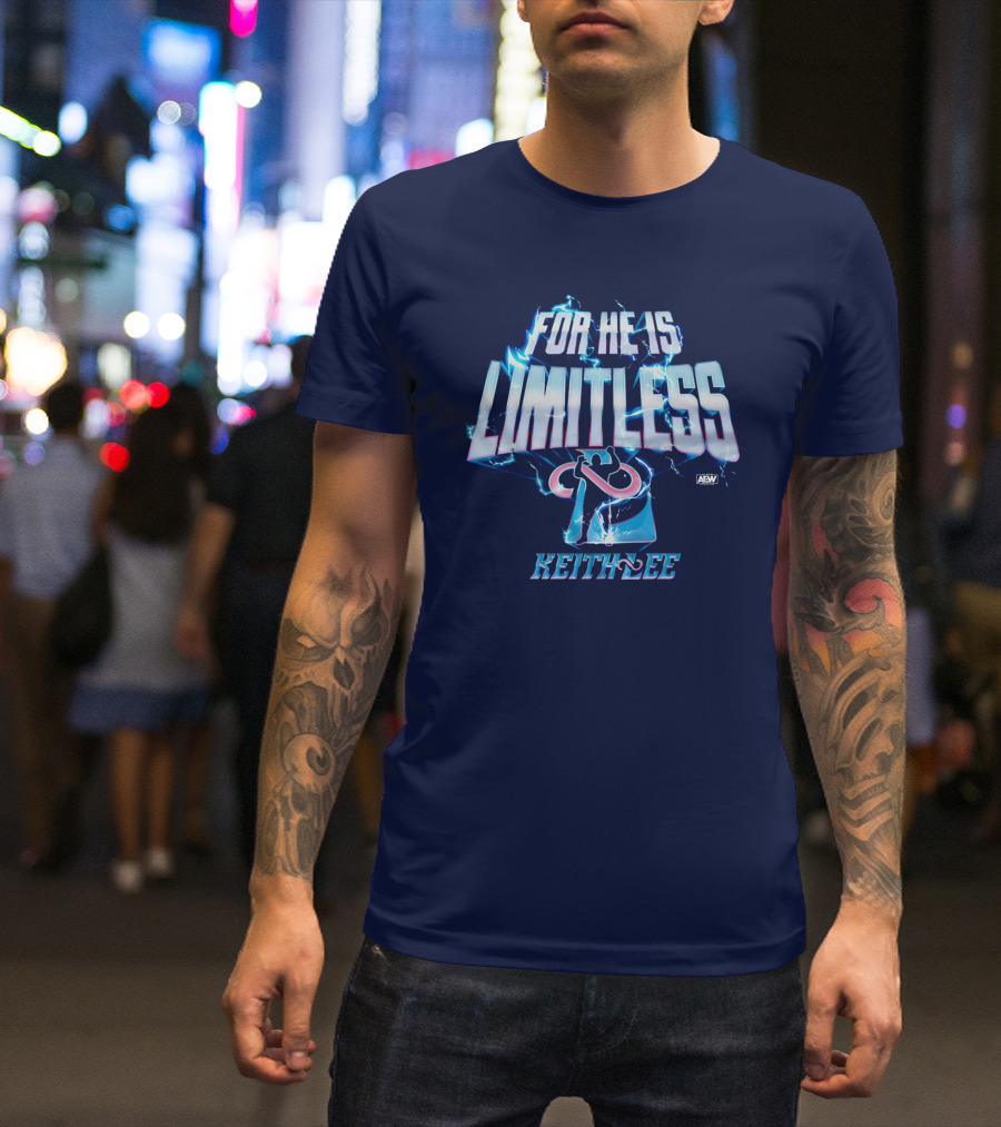All Elite Wrestling AEW Keith Lee For He Is Limitless T-Shirt