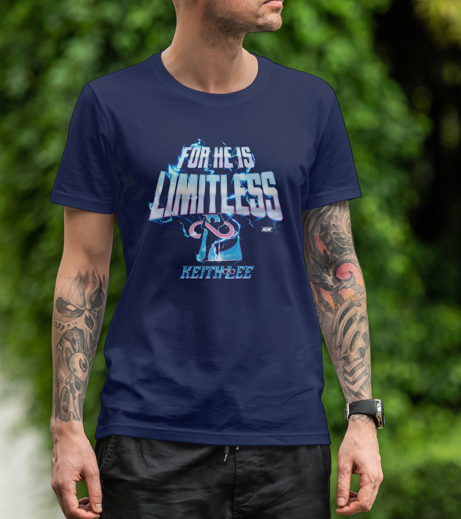 All Elite Wrestling AEW Keith Lee For He Is Limitless T-Shirt