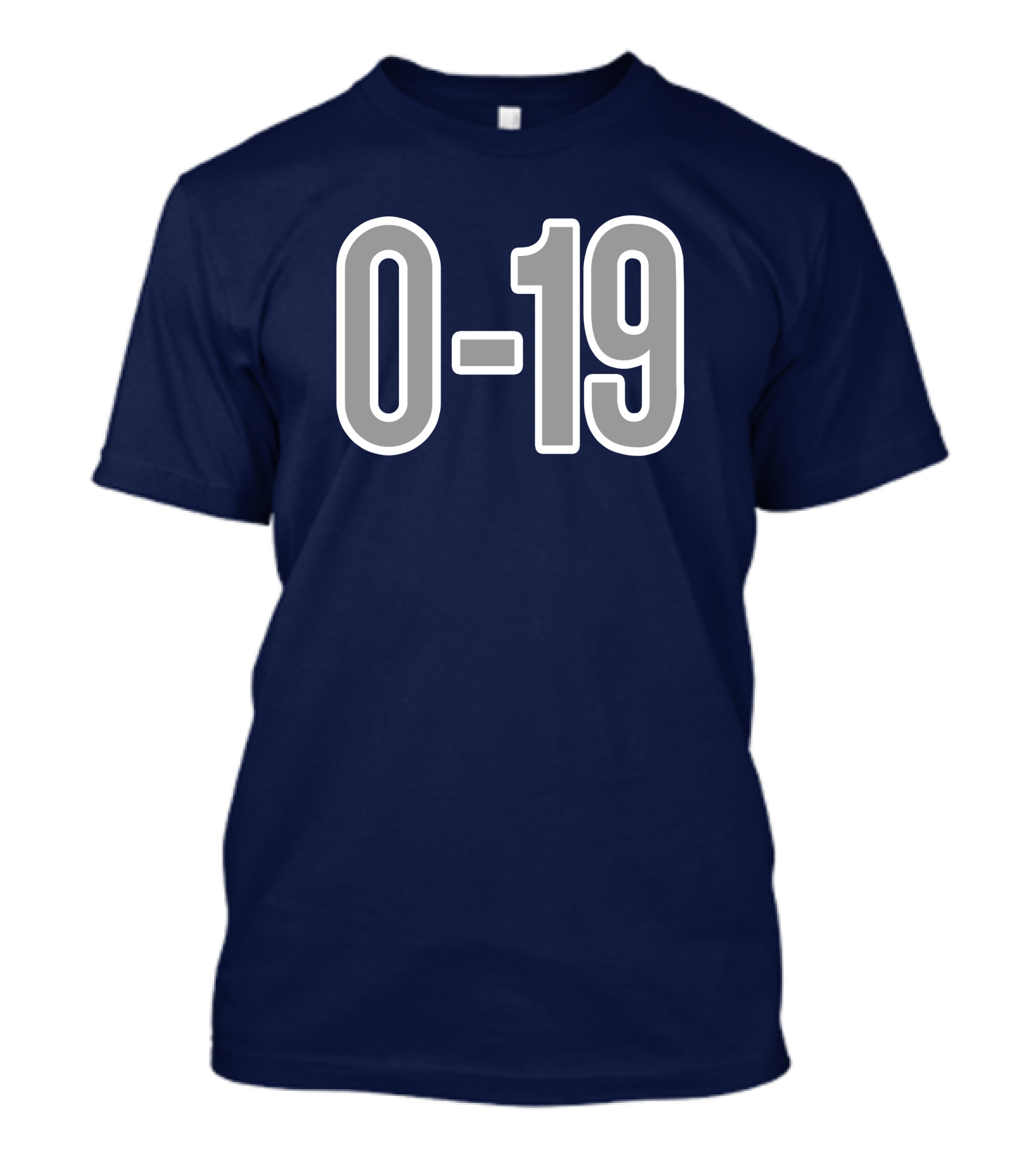 Celebrate Georgetown 0-19 Blue Grey Sports T-Shirt