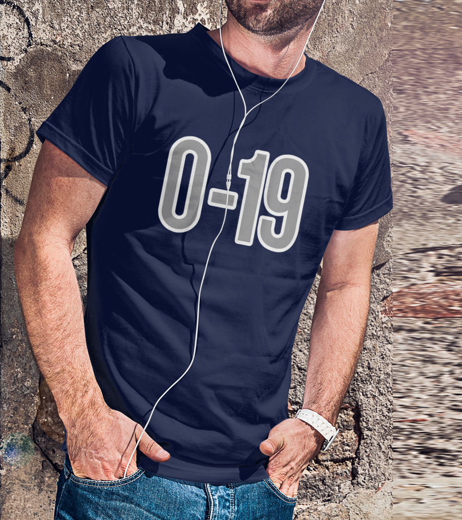 Celebrate Georgetown 0-19 Blue Grey Sports T-Shirt