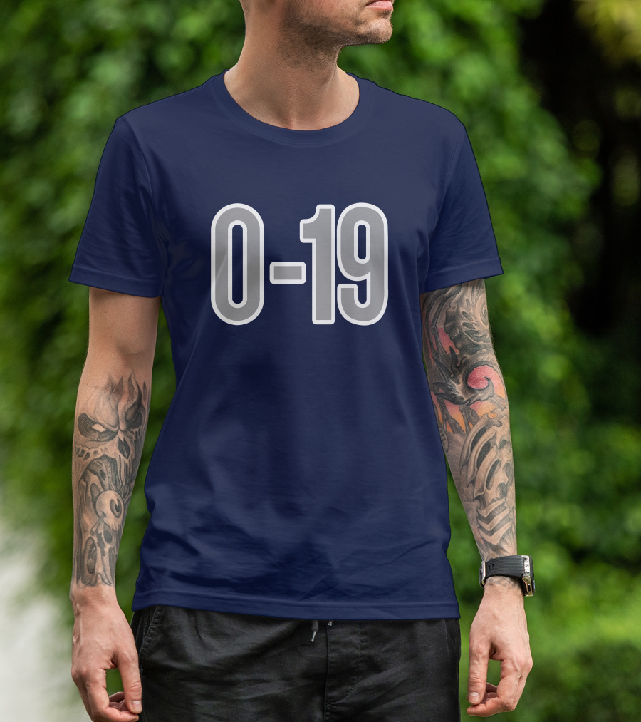 Celebrate Georgetown 0-19 Blue Grey Sports T-Shirt