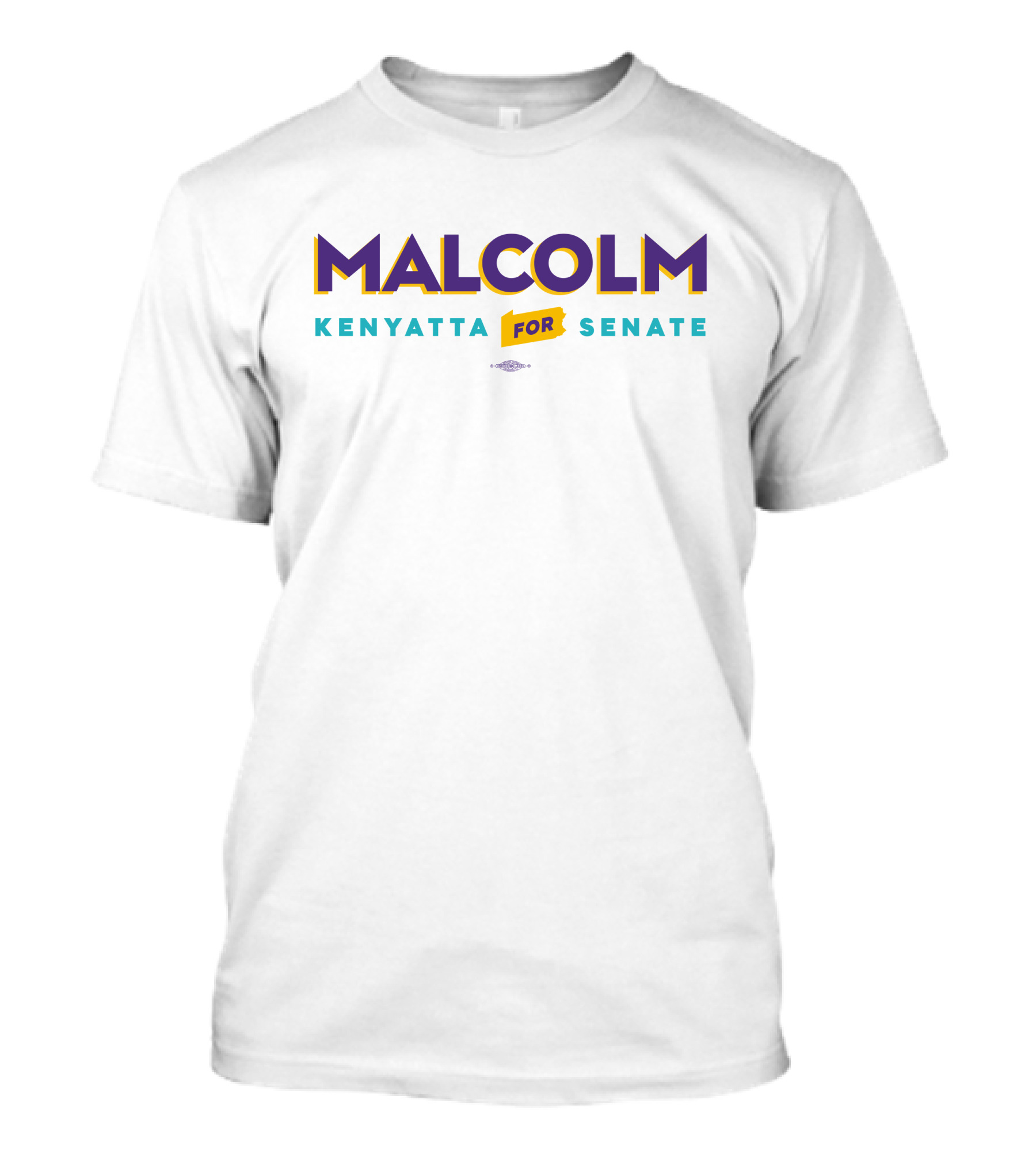 Malcolm Kenyatta For Senate White Merchandise Store T-Shirt
