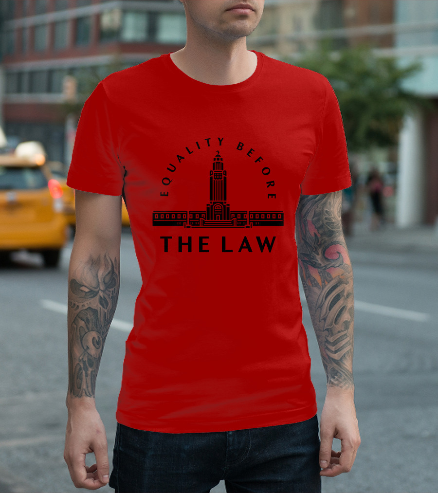 EQUALITY BEFORE THE LAW Capitol Building Emblem T-Shirt