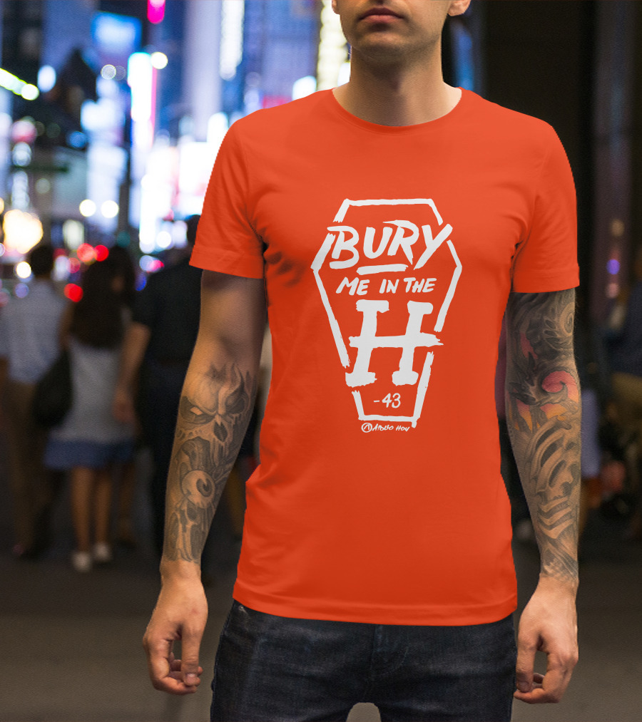 Bury Me In The H Coffin 43 Apollohou Apollo Media T-Shirt
